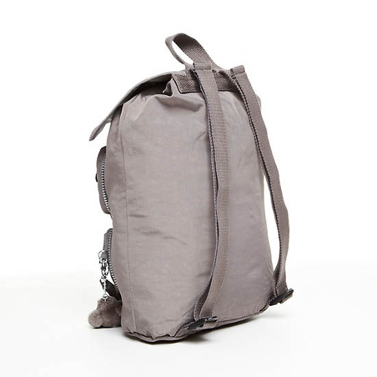 Alicia Foldable Backpack, Rosewood Metallic, large