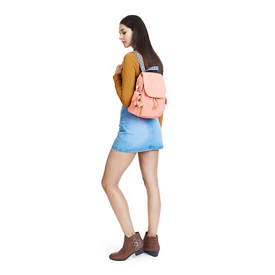 Ravier Extra Small Backpack, Peachy Pink, large