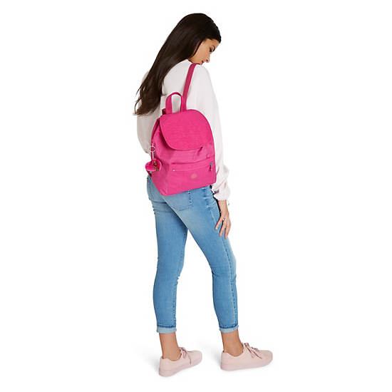 Karita Small Backpack, Satin Blue, large