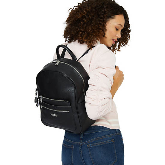Amory Small Metallic Backpack | Kipling