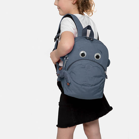Faster Kids Small Printed Backpack, Black Noir, large
