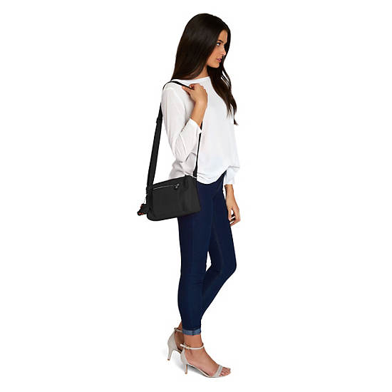 Wes Crossbody Bag, Black, large Wes Crossbody Bag, Black, large