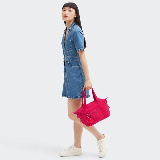 Art Mini Shoulder Bag, Confetti Pink, large
