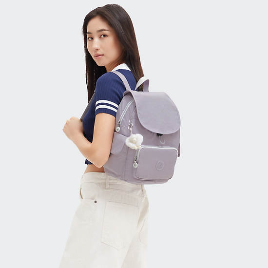 City Pack Small Backpack, Tender Grey, large