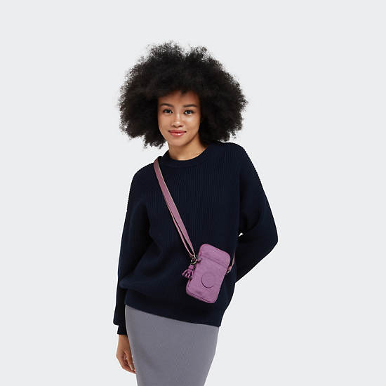 Tally Crossbody Phone Bag, Purple Lila, large