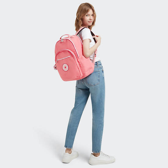 Seoul Extra Large 17" Laptop Backpack, Joyous Pink Fun, large