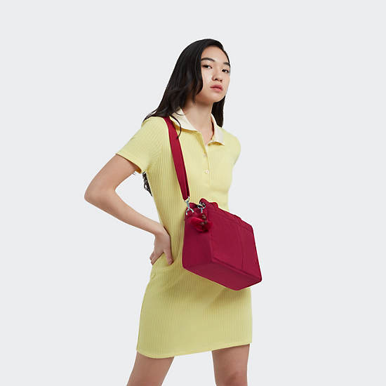 Kenzie Shoulder Bag, Raspberry Dream, large