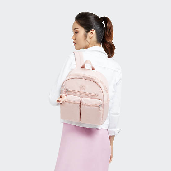 Matias Backpack, Fresh Pink Metallic, large