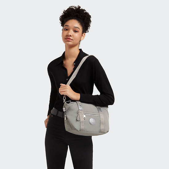 Art Mini Shoulder Bag, Almost Grey, large
