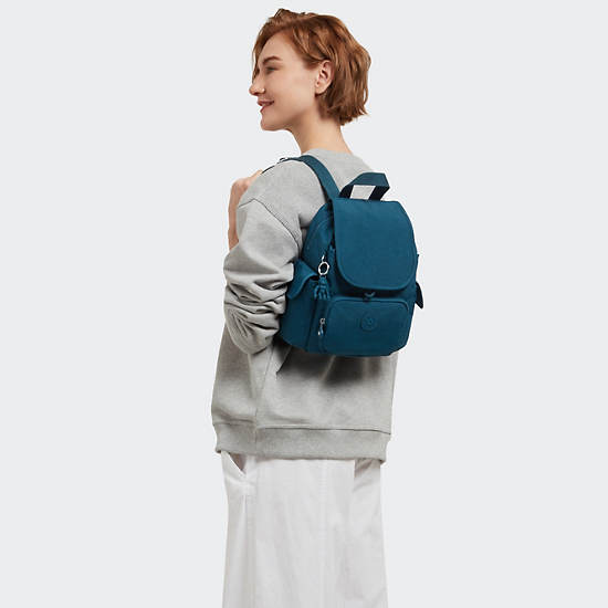 City Pack Mini Backpack, Cosmic Emerald, large