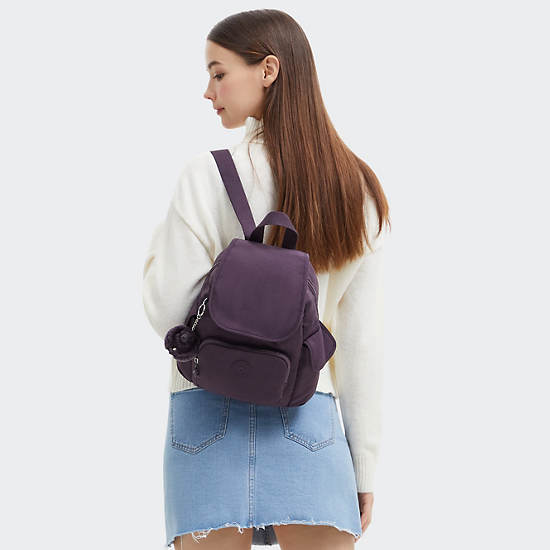 City Pack Mini Backpack, Ultimate Plum, large