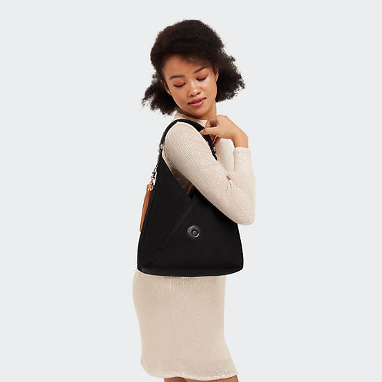 Olina Small Shoulder Bag, Rose Black, large