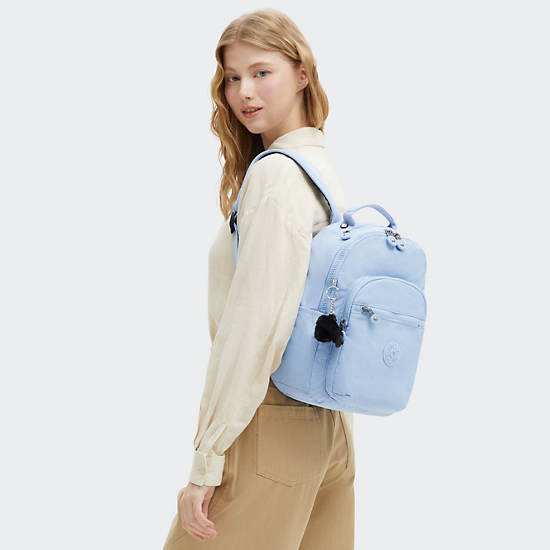 Seoul Small Tablet Backpack, Cloudy Sky Blue, large