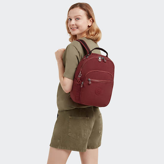 Seoul Small Tablet Backpack, Flaring Rust, large Seoul Small Tablet Backpack, Flaring Rust, large