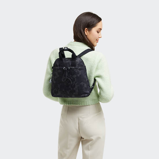 Goyo Mini Printed Backpack Tote, Hurray Black, large