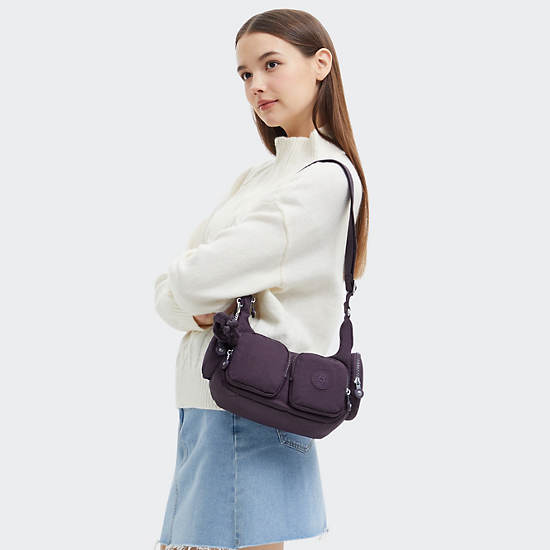 Rikka Small Crossbody Bag, Ultimate Plum, large