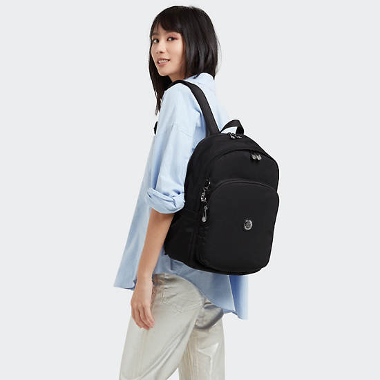 Delia Medium Backpack, Endless Black, large