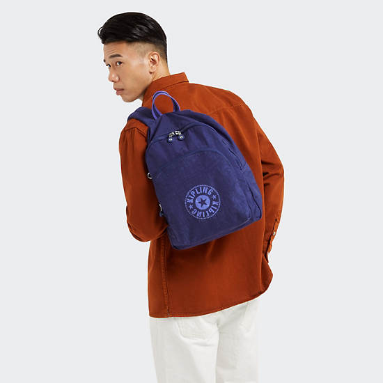 Curtis Medium Backpack, Cosmic Blue Stripe, large