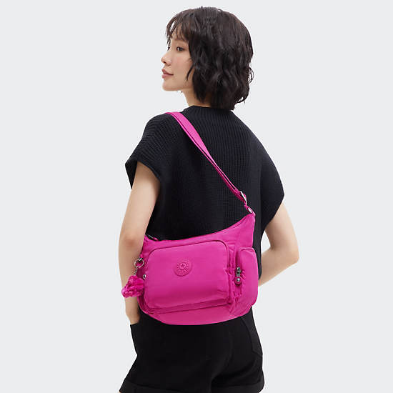 Gabb Small Crossbody Bag, Glowing Fuchsia, large