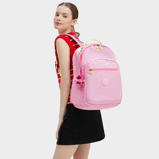 Seoul Large 15" Laptop Backpack, Cotton Candy, large