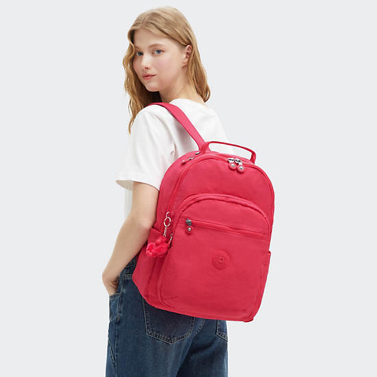 Seoul Large 15" Laptop Backpack, Resort Pink, large