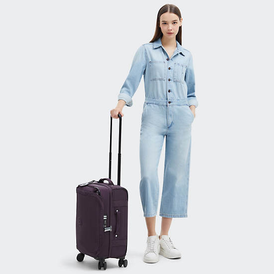 Spontaneous Small Rolling Luggage, Ultimate Plum, large