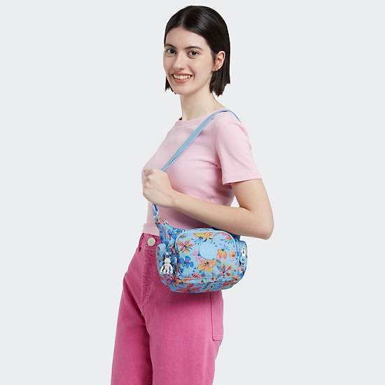 Gabbie Mini Printed Crossbody Bag, Wild Flowers, large Gabbie Mini Printed Crossbody Bag, Wild Flowers, large