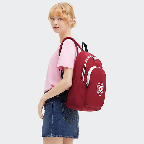 Curtis Large 17" Laptop Backpack, Funky Red C, large