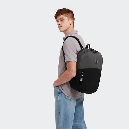 Ayano 16" Laptop Backpack, Coal Black Block, large