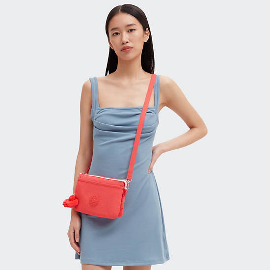 Riri Crossbody Bag, Almost Coral, large