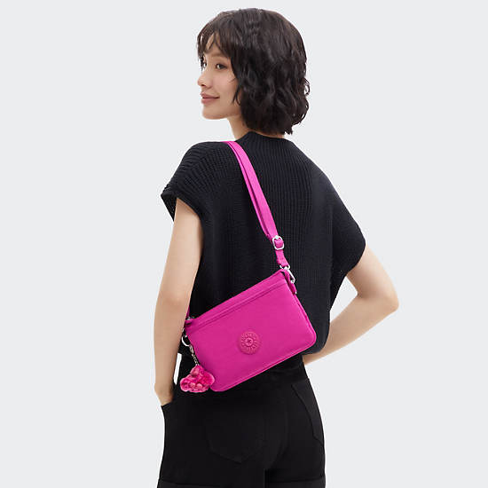 Riri Crossbody Bag, Glowing Fuchsia, large