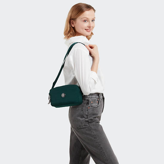 Milda Crossbody Bag, Deepest Emerald, large