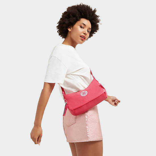 Ayda Barbie Shoulder Bag - Lively Pink | Kipling