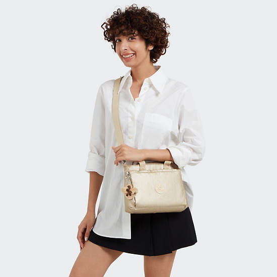 Kipling gold bag online