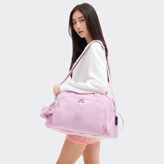 Camama Diaper Bag, Blooming Pink, large
