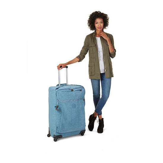 Darcey Large Printed Rolling Luggage, Hello Weekend, large