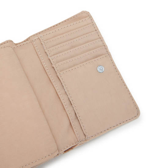 Pixi Medium Organizer Wallet, Light Clay Sand, large