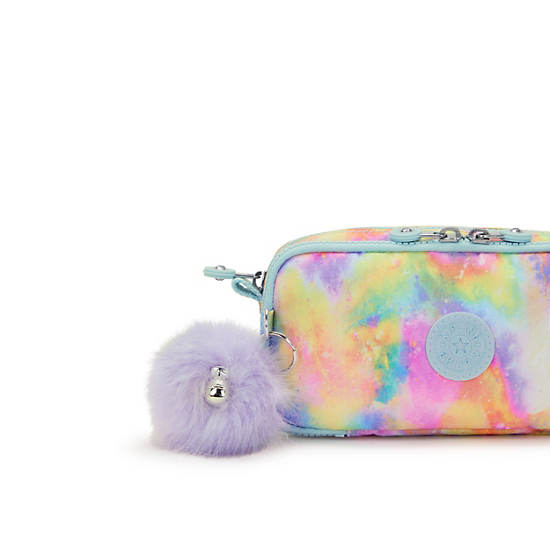 Chap Printed Pencil Case, Bubble Slick, large