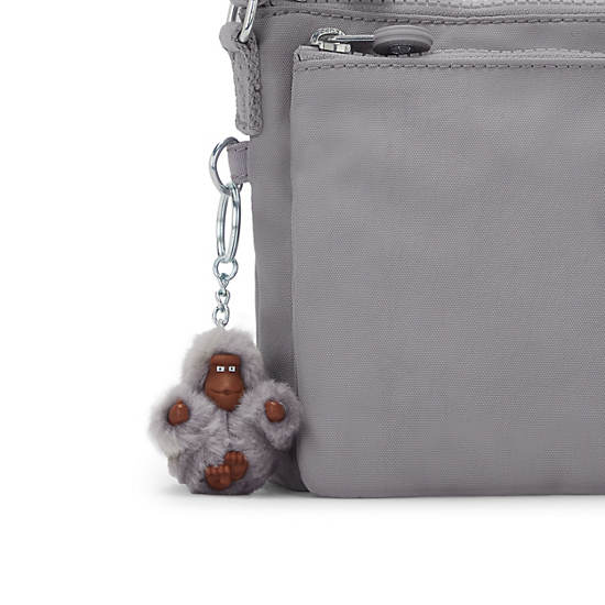 Mikaela Crossbody Bag, Dove Grey, large