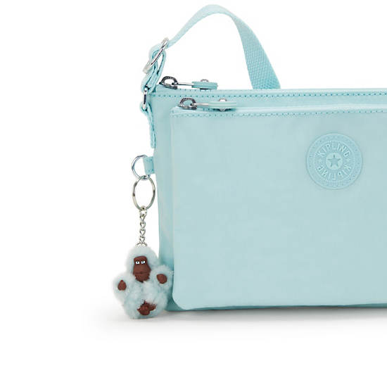 Mikaela Crossbody Bag, Electric Teal, large