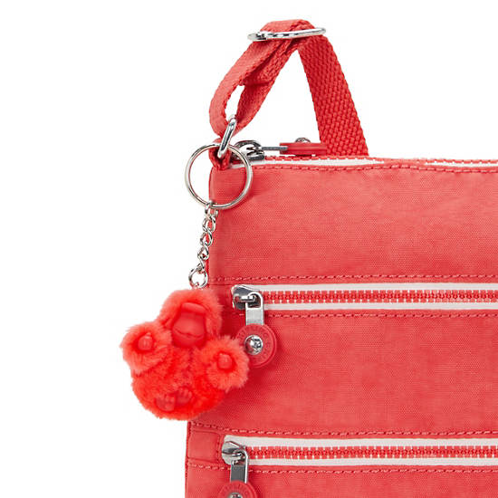 Keiko Crossbody Mini Bag, Almost Coral, large