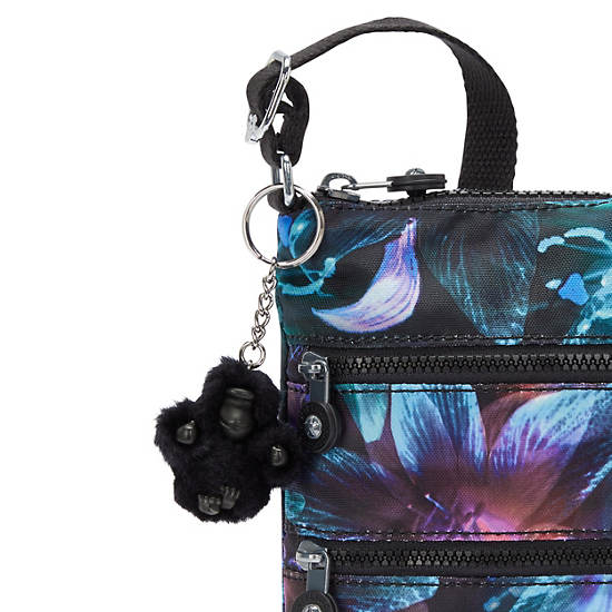 Keiko Printed Crossbody Mini Bag, Spectral Orchid, large