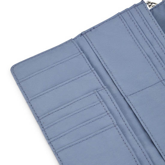 Rubi Large Wristlet Wallet, Blue Slate, large