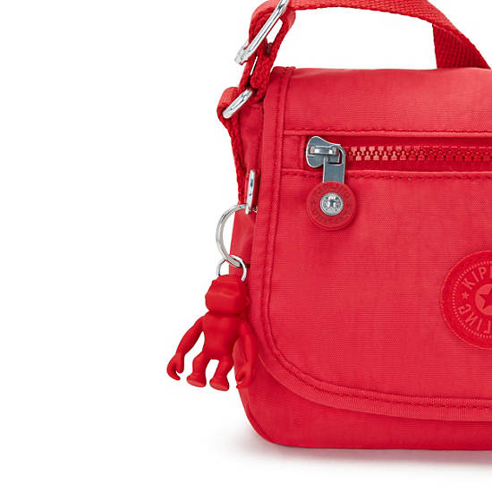 Sabian Crossbody Mini Bag, Party Red, large