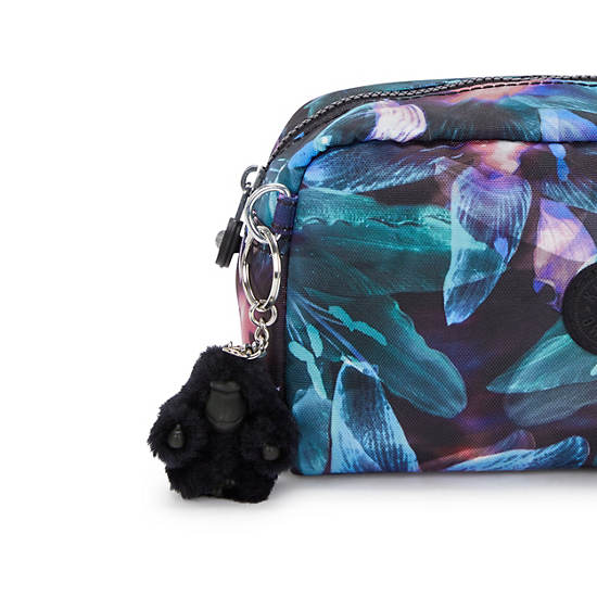 Gleam Printed Pouch, Spectral Orchid, large