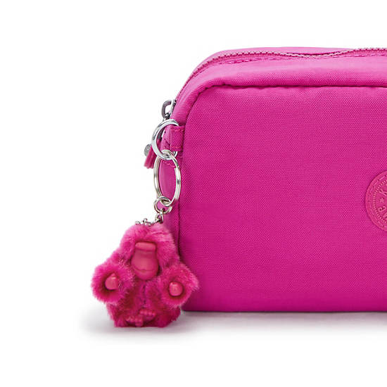 Gleam Pouch, Glowing Fuchsia, large