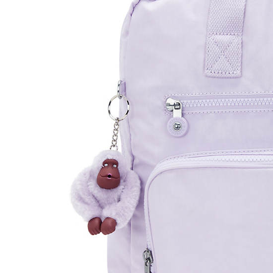 Audrie Diaper Backpack, Lilac Joy, large