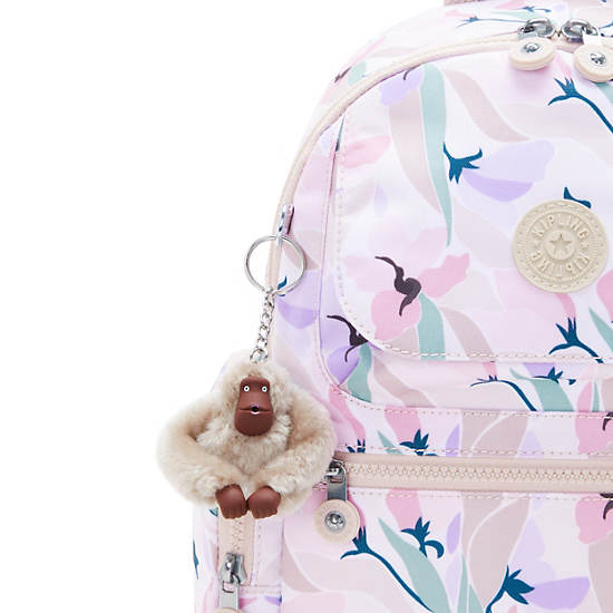 Matta Printed Backpack , Floral Mosaic, large