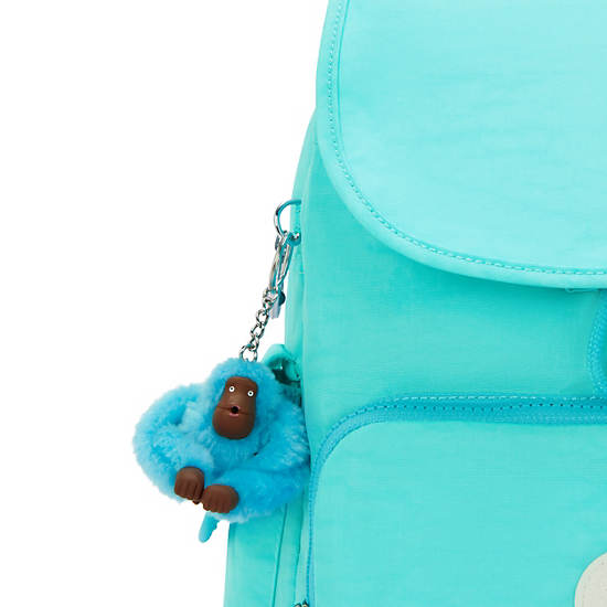 City Pack Backpack, Poppy Aqua, large