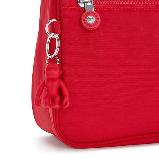 Callie Crossbody Bag, Red Rouge, large